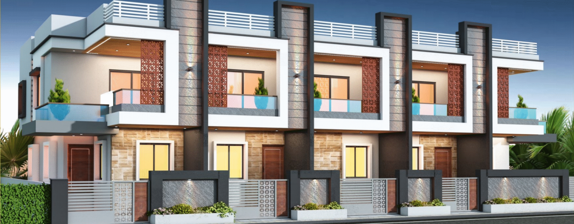 Modern 3BHK Bungalow for Sale – Blooming Lifestyle & Comfort
