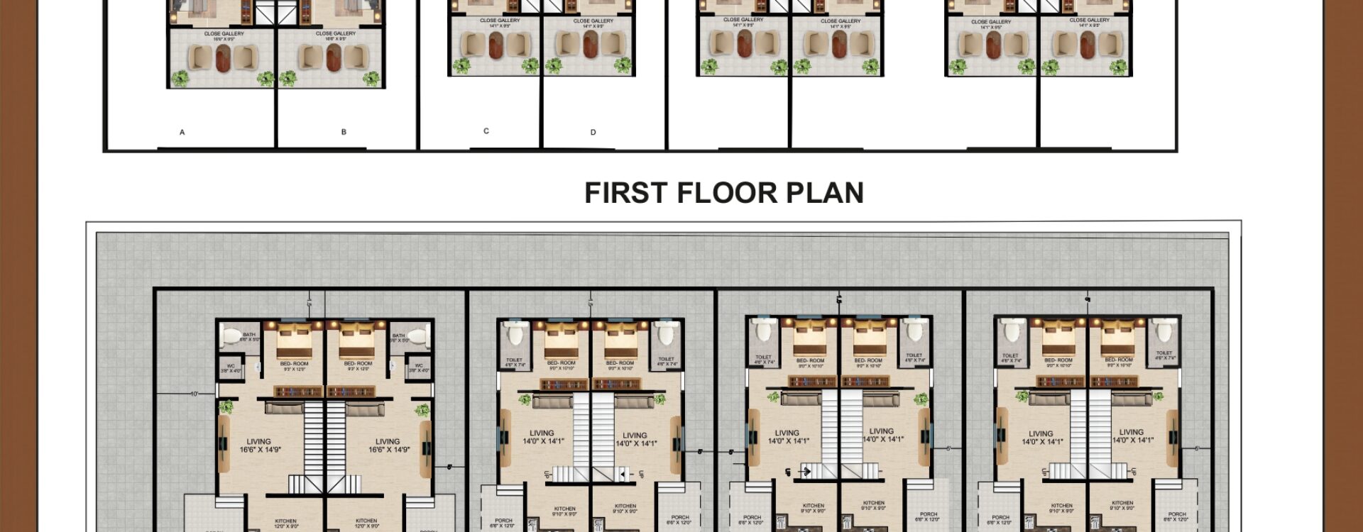 Luxurious Twin 3BHK Bungalow