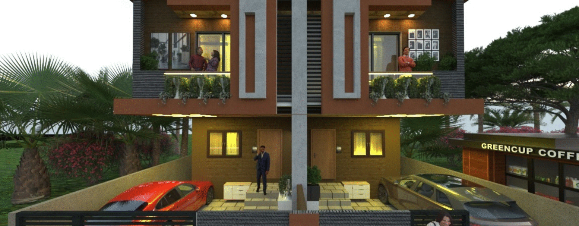 Modern Living in Twin Bungalow Park