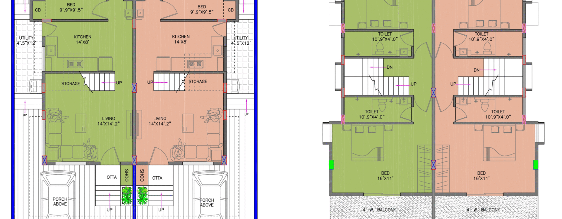 Modern Living in Twin Bungalow Park