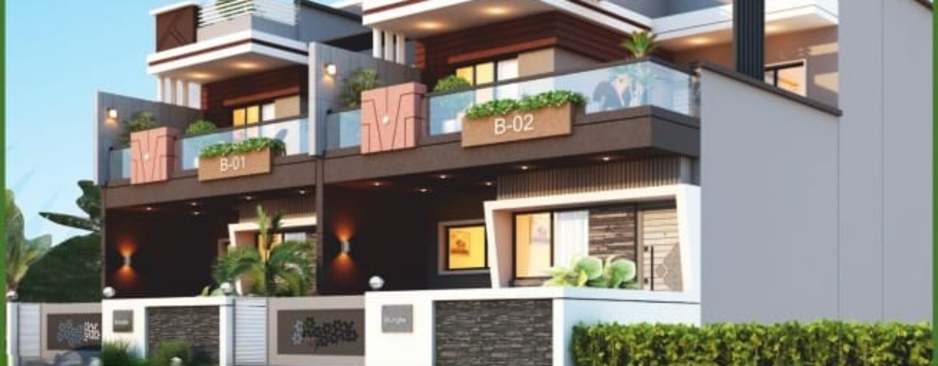 Elegant Twin Homes (Bungalows)
